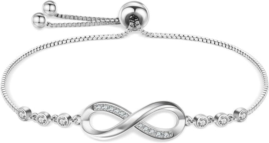 Valentines Gifts Bracelet for Women 925 Sterling Plated