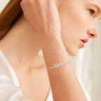 Valentines Gifts Bracelet for Women 925 Sterling Plated
