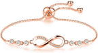 Valentines Gifts Bracelet for Women 925 Sterling Plated