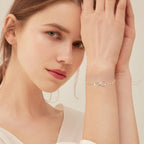 Valentines Gifts Bracelet for Women 925 Sterling Plated