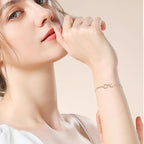 Valentines Gifts Bracelet for Women 925 Sterling Plated