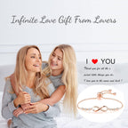 Valentines Gifts Bracelet for Women 925 Sterling Plated