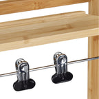 Valet on Castors for Men and Women Bamboo