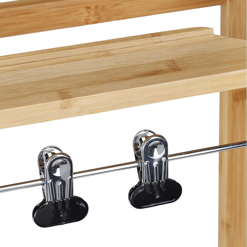 Valet on Castors for Men and Women Bamboo