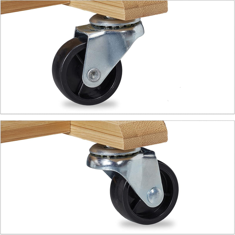 Valet on Castors for Men and Women Bamboo
