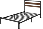 Van Metal Platform Bed Frame Steel