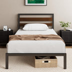 Van Metal Platform Bed Frame Steel
