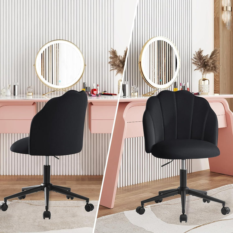 Vanity Chair for Dressing Table with Wheels