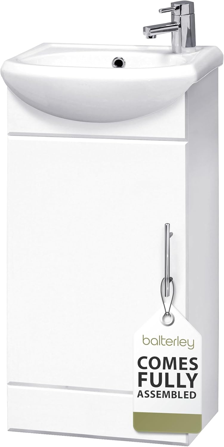 Vanity Unit with Basin Floor Standing Soft Close