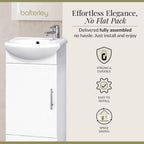 Vanity Unit with Basin Floor Standing Soft Close