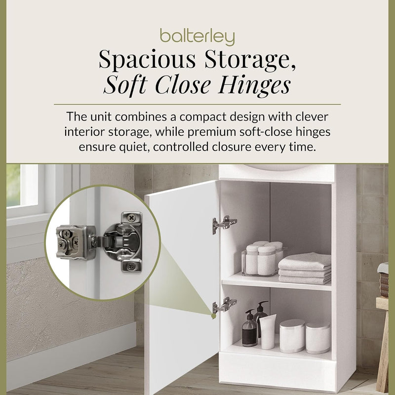 Vanity Unit with Basin Floor Standing Soft Close