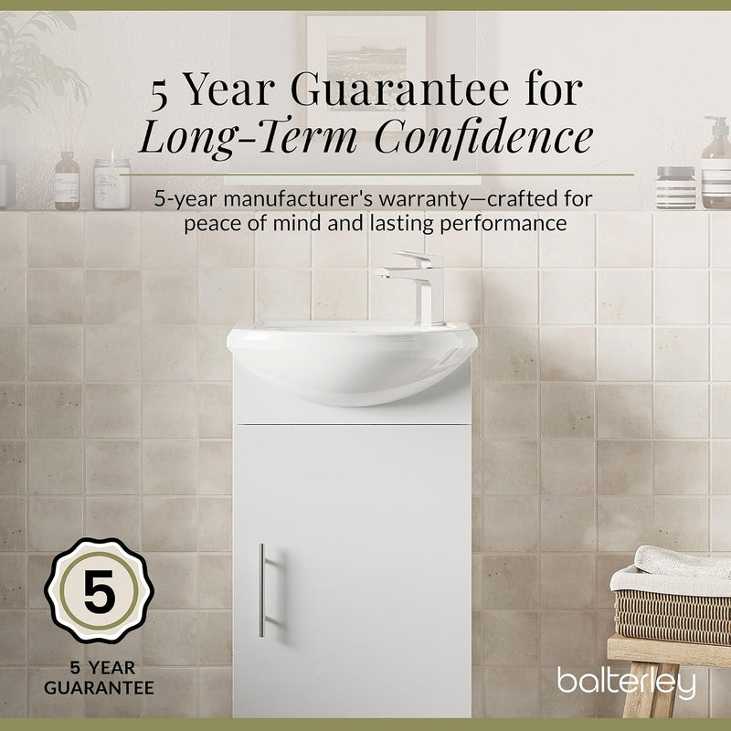 Vanity Unit with Basin Floor Standing Soft Close