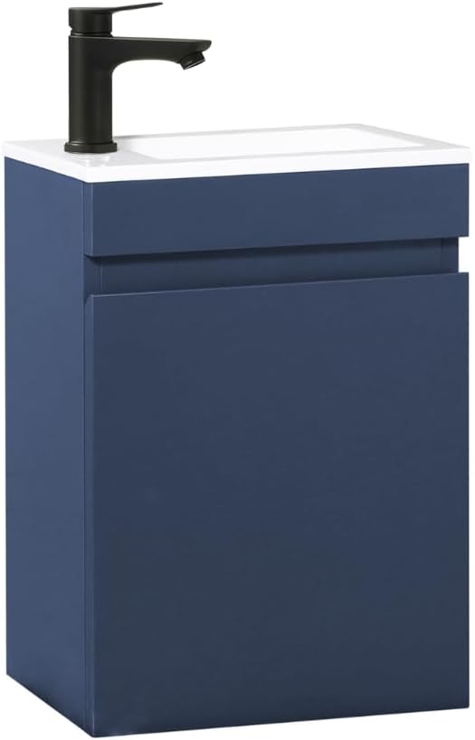 Vanity Unit with Wash Basin Bathroom Wall