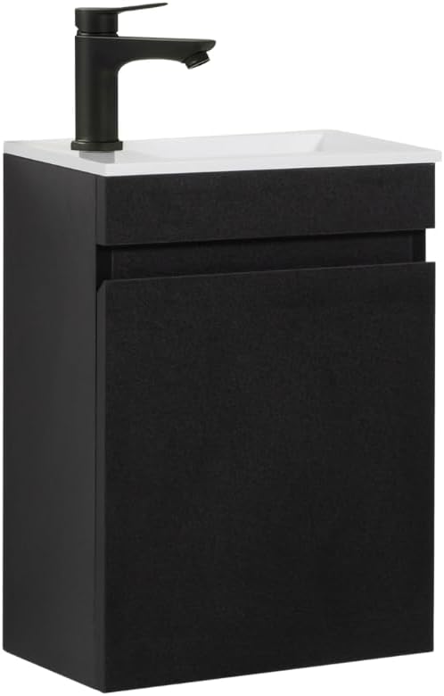 Vanity Unit with Wash Basin Bathroom Wall