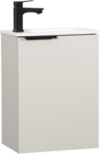 Vanity Unit with Wash Basin Bathroom Wall
