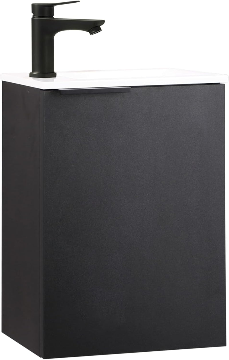 Vanity Unit with Wash Basin Bathroom Wall