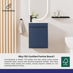 Vanity Unit with Wash Basin Bathroom Wall