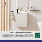 Vanity Unit with Wash Basin Bathroom Wall