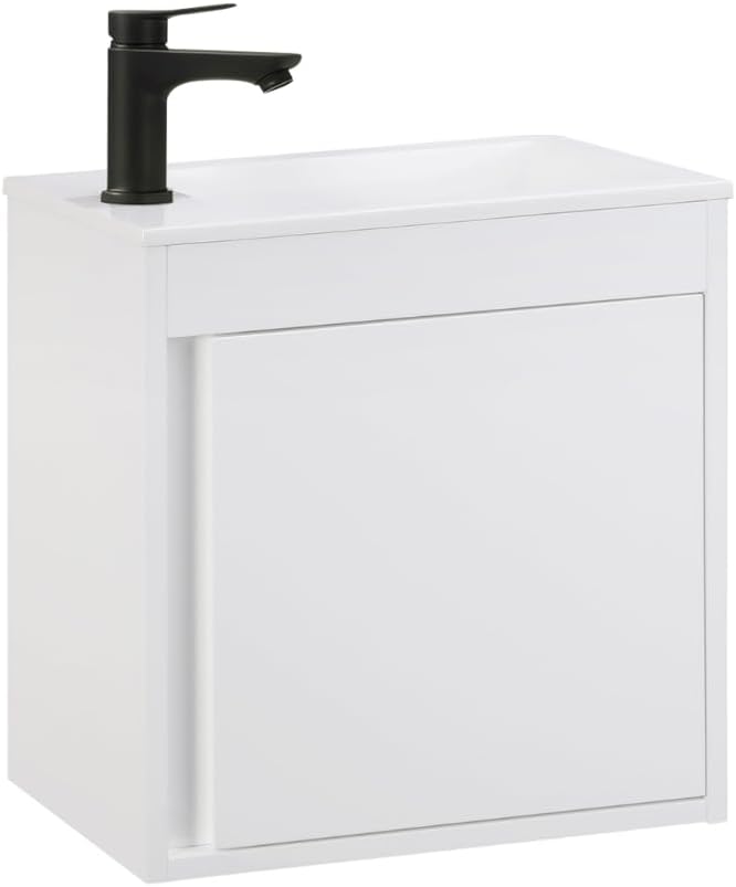 Vanity Unit with Wash Basin Bathroom Wall