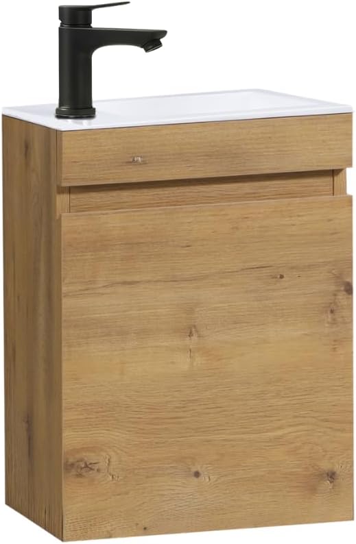 Vanity Unit with Wash Basin Bathroom Wall