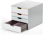 Varicolor Mix 5 Drawer Unit Desktop Set