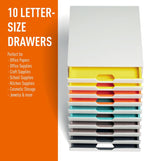 Varicolor Mix 5 Drawer Unit Desktop Set