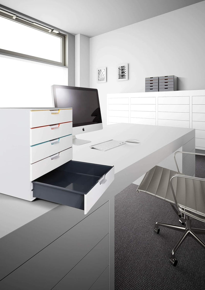 Varicolor Mix 5 Drawer Unit Desktop Set