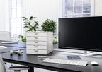 Varicolor Mix 5 Drawer Unit Desktop Set