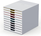 Varicolor Mix 5 Drawer Unit Desktop Set