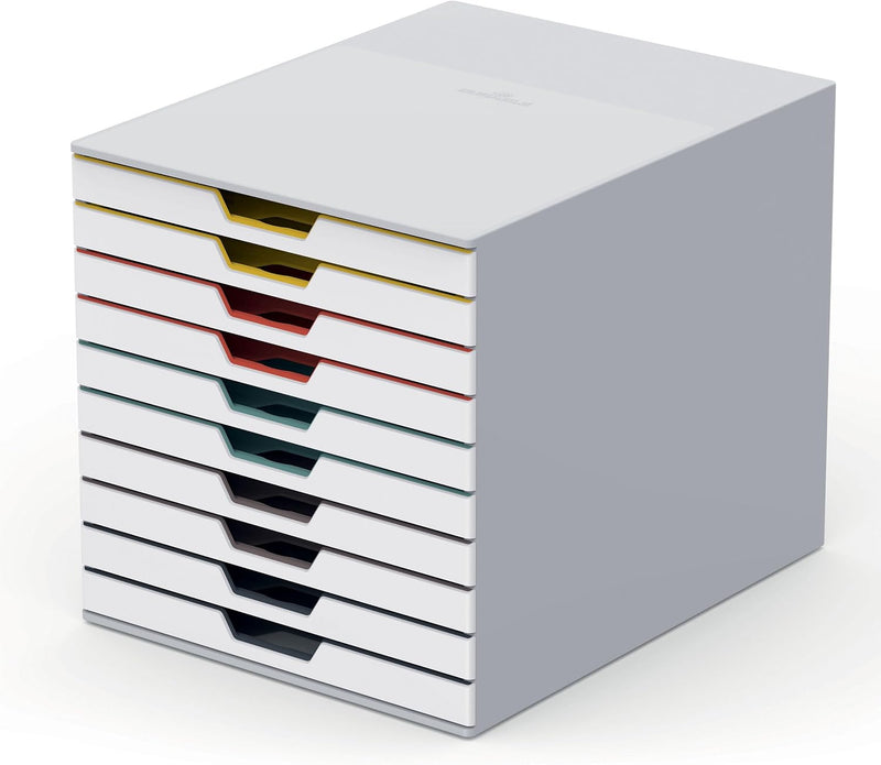 Varicolor Mix 5 Drawer Unit Desktop Set