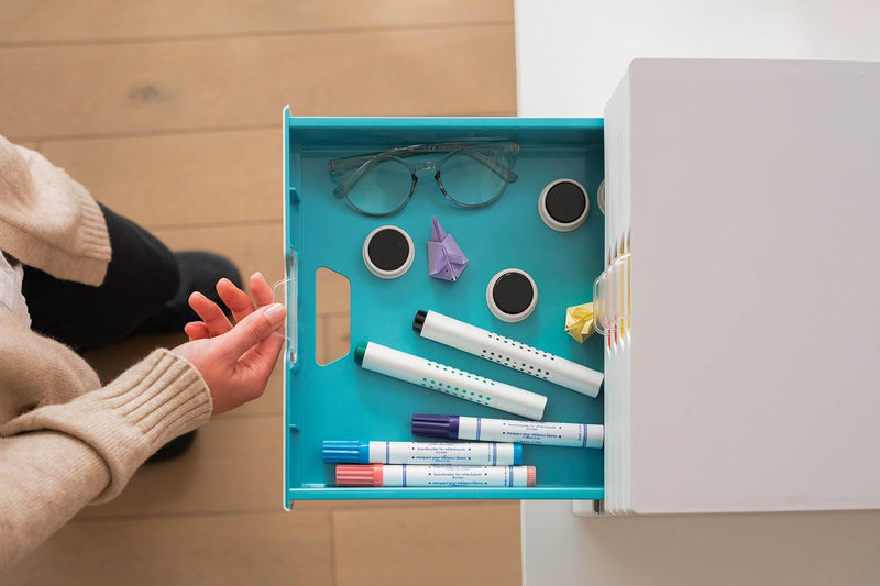 Varicolor Mix 5 Drawer Unit Desktop Set