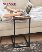 Vasagle C-Shaped Side Table Bedside Sofa Coffee