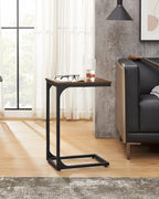 Vasagle C-Shaped Side Table Bedside Sofa Coffee