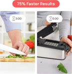 Vegetable Chopper Spiraliser 4 Stainless Steel Blades Dicer