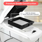 Vegetable Chopper Spiraliser 4 Stainless Steel Blades Dicer