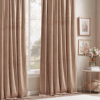 Velvet Curtains Blackout Panels 120-Inches (Set of 2)