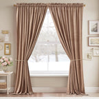 Velvet Curtains Blackout Panels 120-Inches (Set of 2)