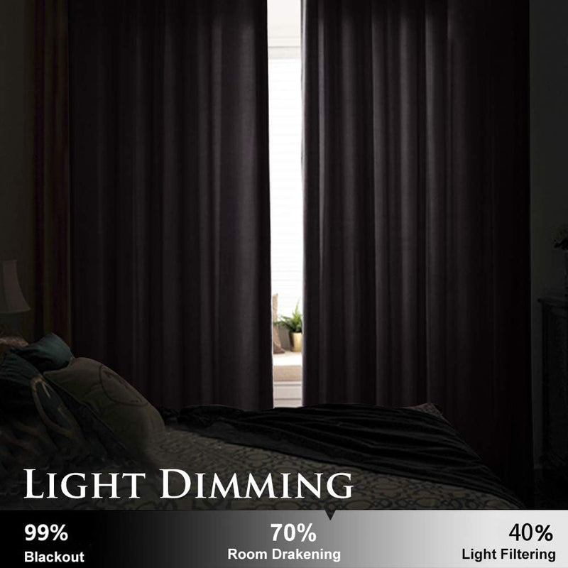 Velvet Curtains Blackout Thermal Insulated