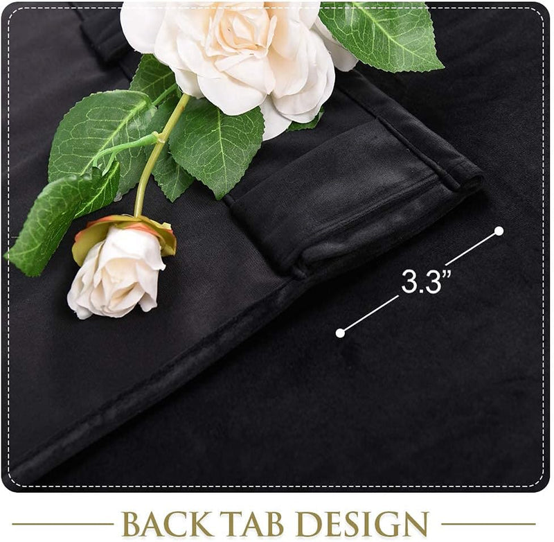 Velvet Curtains Blackout Thermal Insulated