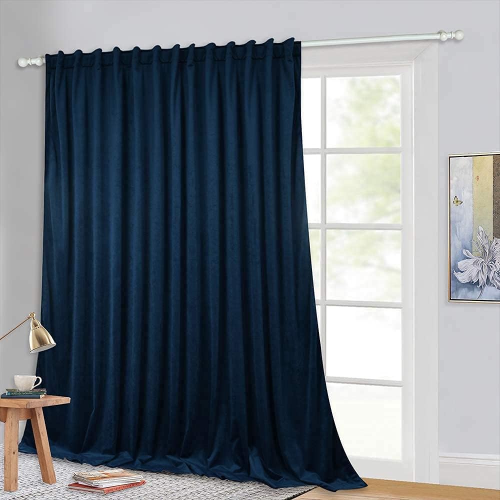 Velvet Curtains Blackout Thermal Insulated