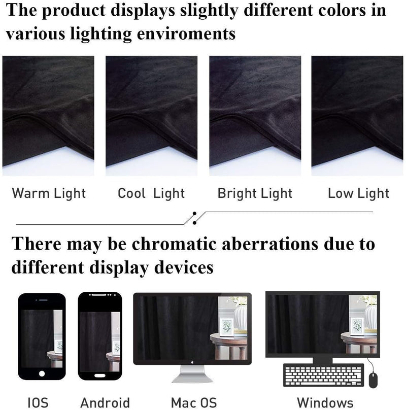 Velvet Curtains Blackout Thermal Insulated