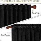 Velvet Curtains Blackout Thermal Insulated