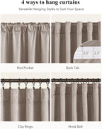 Velvet Curtains Blackout Thermal Insulated