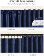Velvet Curtains Blackout Thermal Insulated