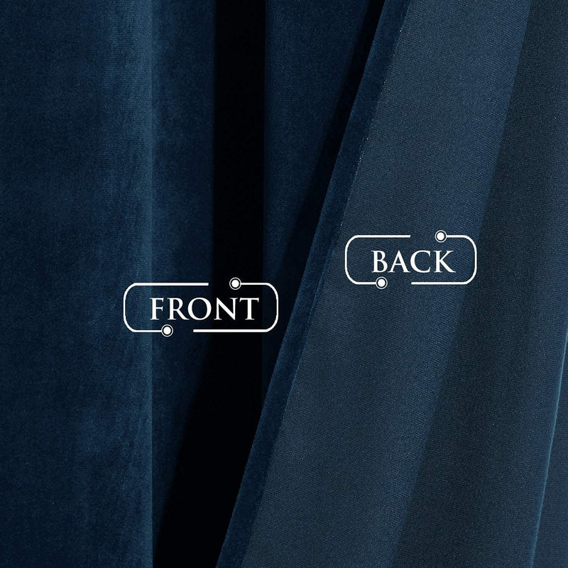 Velvet Curtains Blackout Thermal Insulated