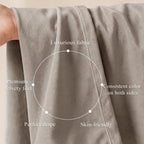 Velvet Curtains Blackout Thermal Insulated