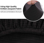 Velvet Large Size Dining Chair Covers Stretch Room (Set of 6)