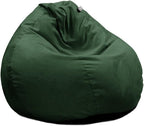 Velvet Slouchbag Bean Bag Luxury Plush Living Room