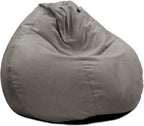 Velvet Slouchbag Bean Bag Luxury Plush Living Room