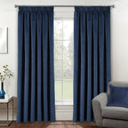 Velvet Thermal 100% Blackout Curtains with Tape Top
